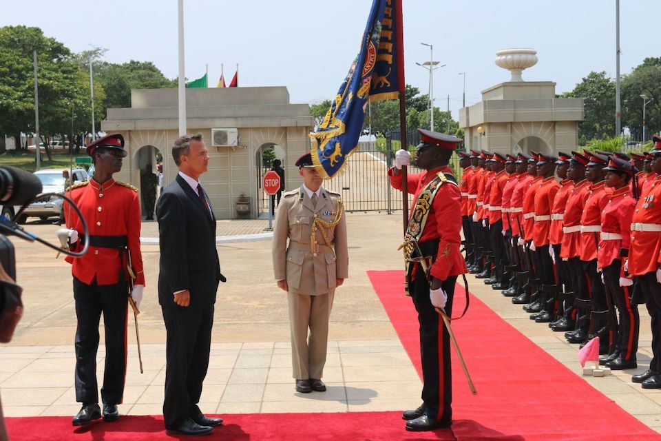 Defence Minister visits West Africa and extends language training to Senegalese Armed Forces