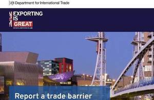 trade barrier online tool