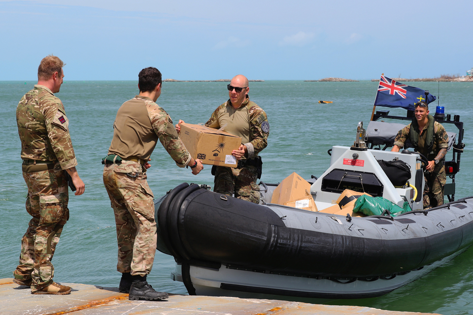 RFA Mounts Bay conducts successful casualty evacuation and search and rescue mission