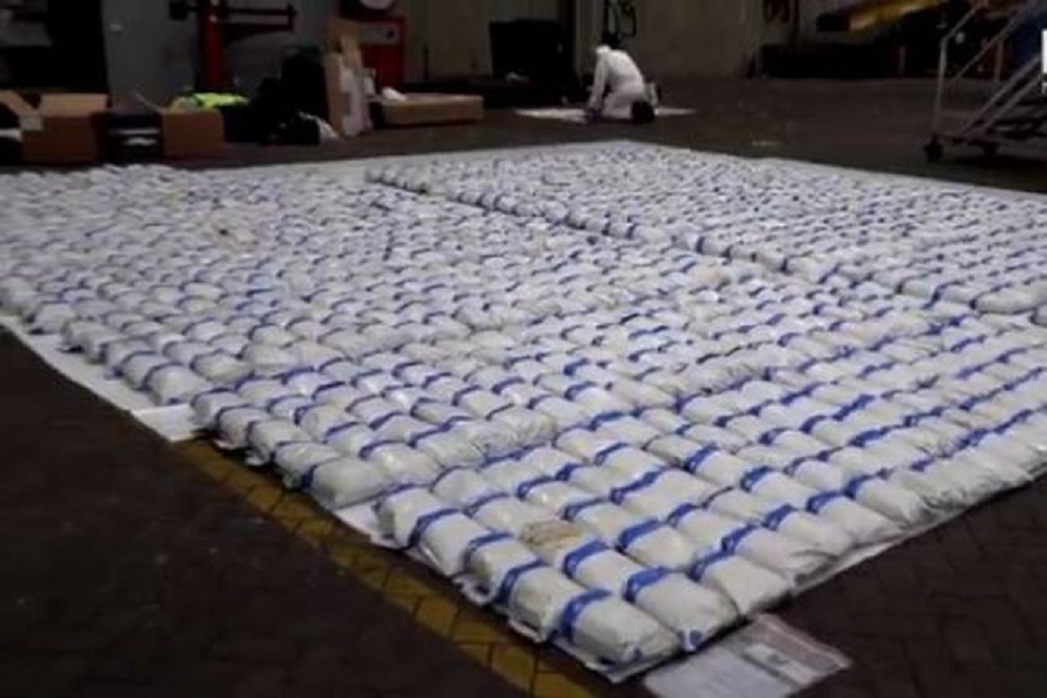 Record amount of heroin seized in the UK that was bound for Antwerp ...