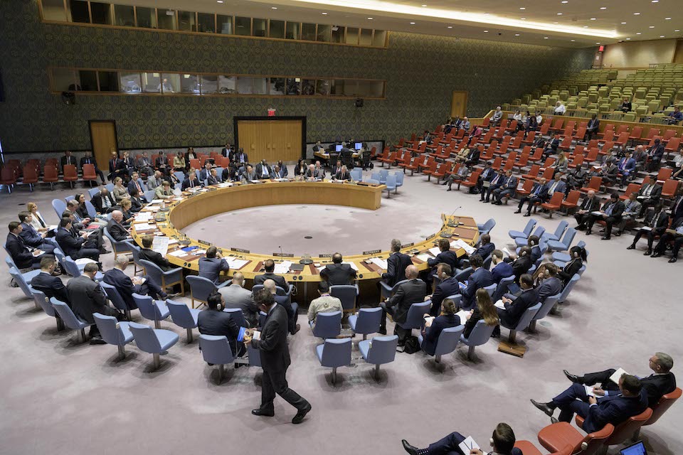 UN Security Council briefing on peacekeeping (UN Photo)