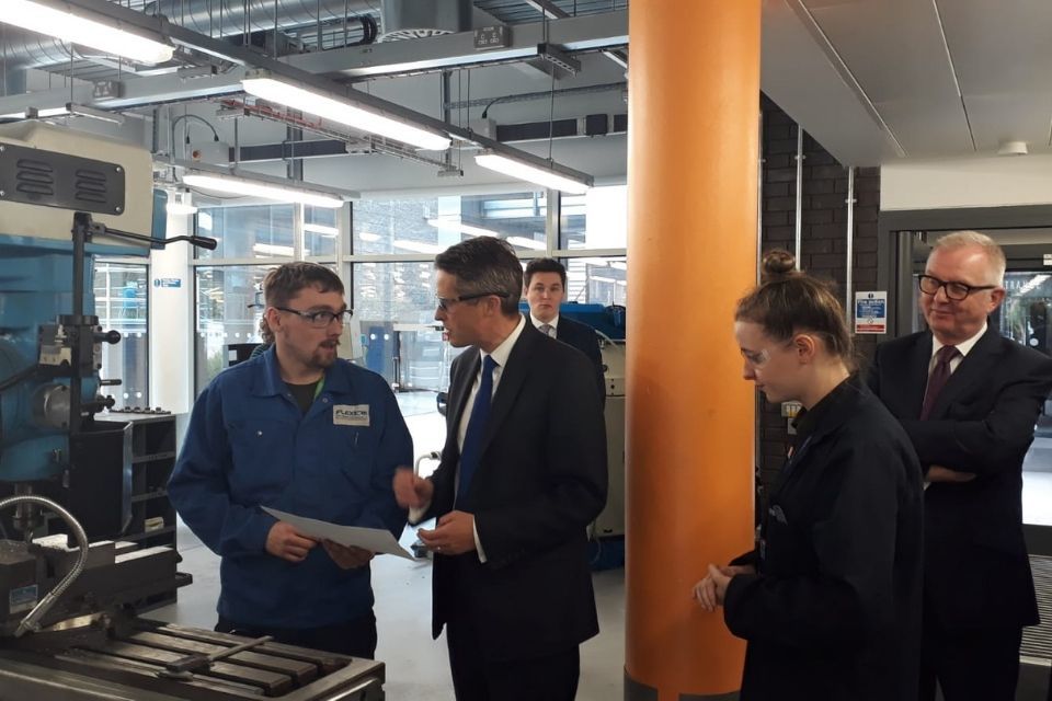 Education Secretary visits the West Midlands