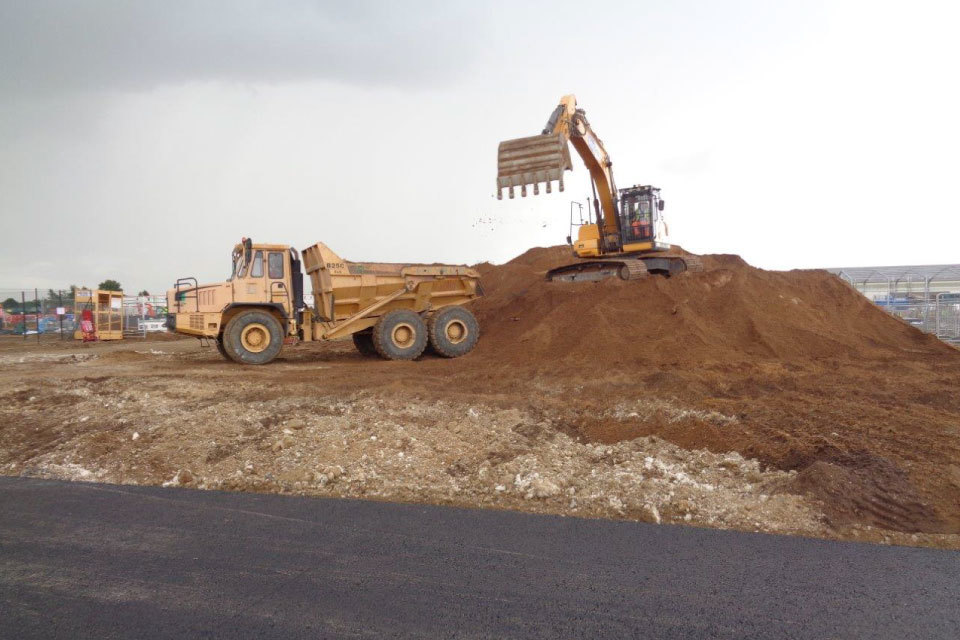 Construction of F35 facilities progressing at RAF Lakenheath