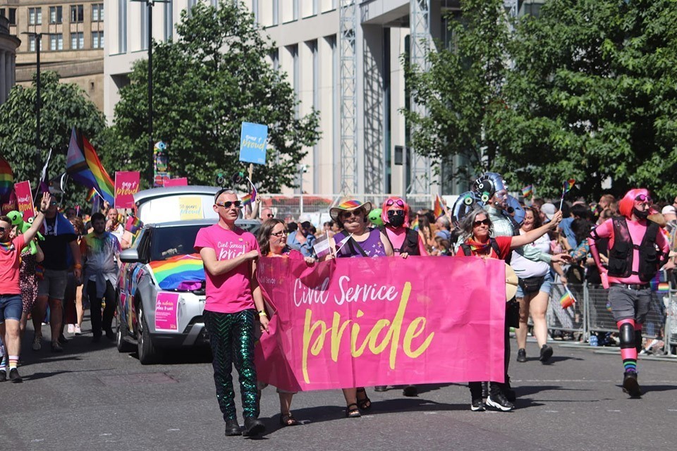 Civil Service Pride at Manchester Pride