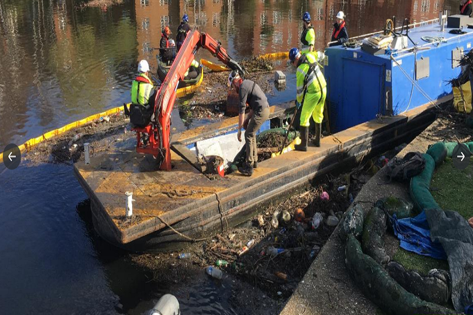 River pollution alert service extended