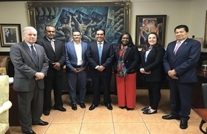 UK delegation meeting with Honduran Congressmen