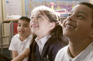 More than 4 in 5 pupils say they are happy