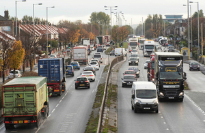 image of the A5036 Church Road