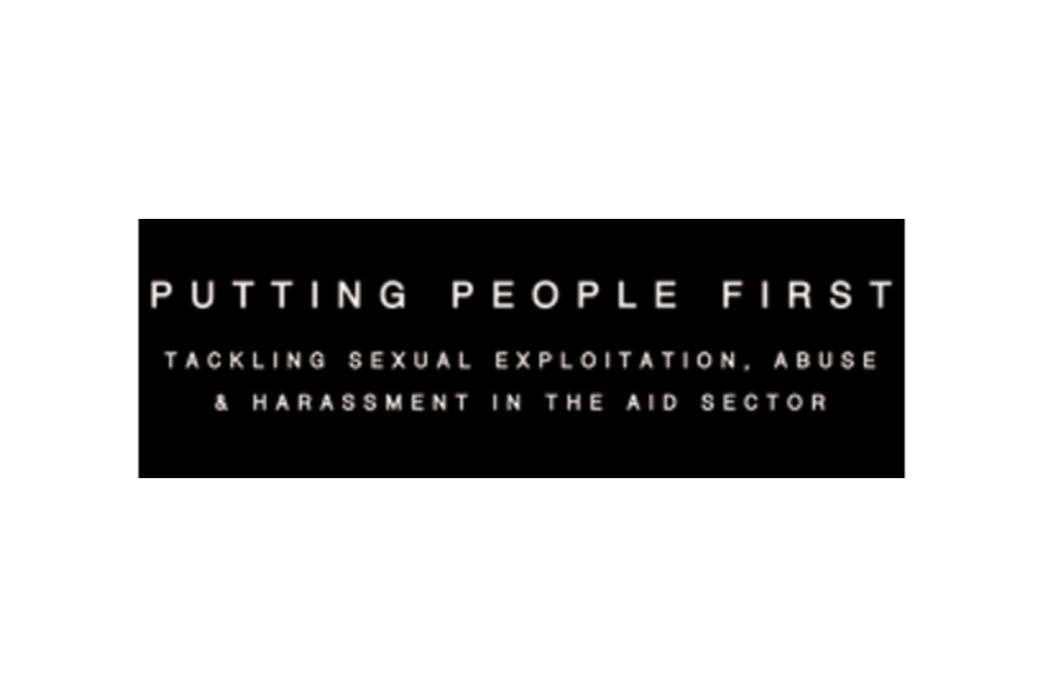 Putting people first banner