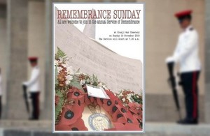 Remembrance Sunday Service, Singapore