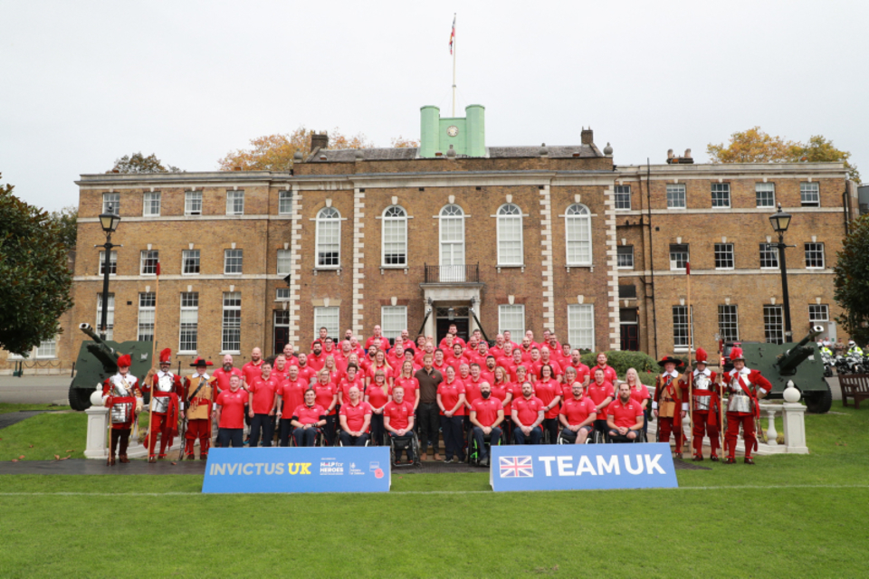 Team UK unveiled for Invictus Games in The Hague 2020