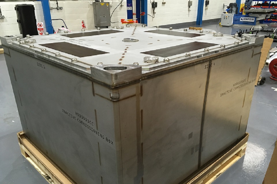 3m3 box made of stainless stell