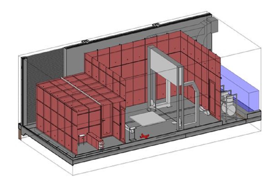 A diagram of a facility that will provide improved characterisation and size reduction for borderline ILW