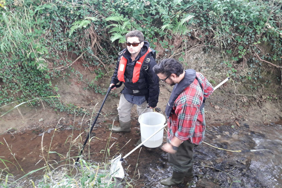 Partnership project urges anglers to help protect the River Stour
