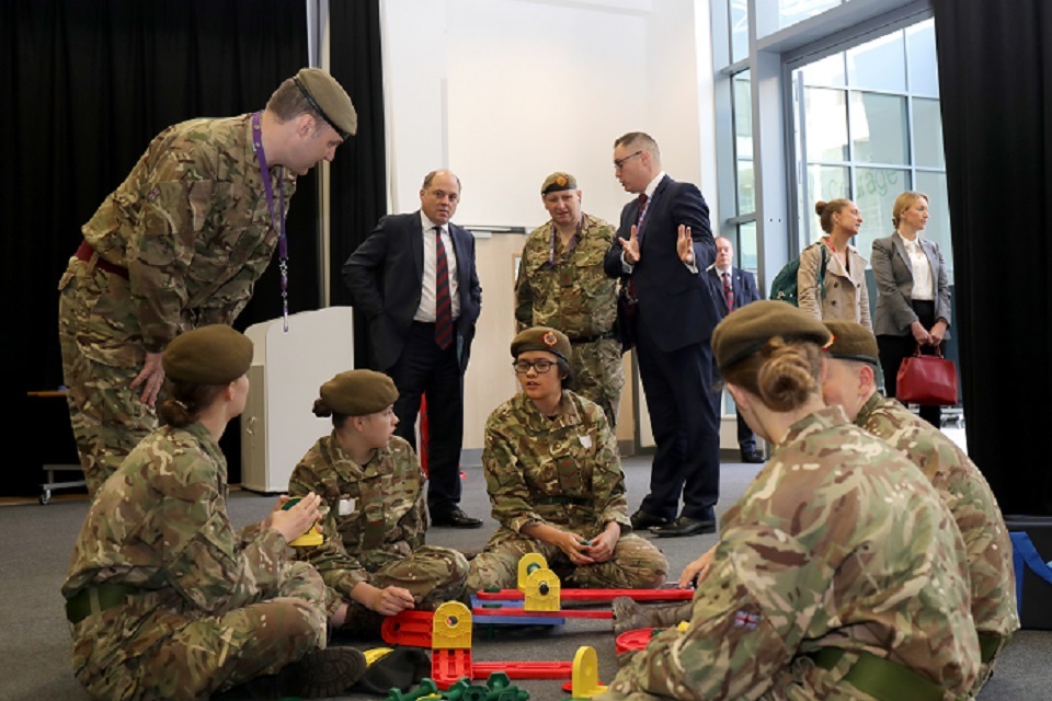 Cadet Expansion Programme reaches 500 unit target
