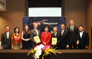 The UK and ASEAN-BAC sign a Letter of Intent