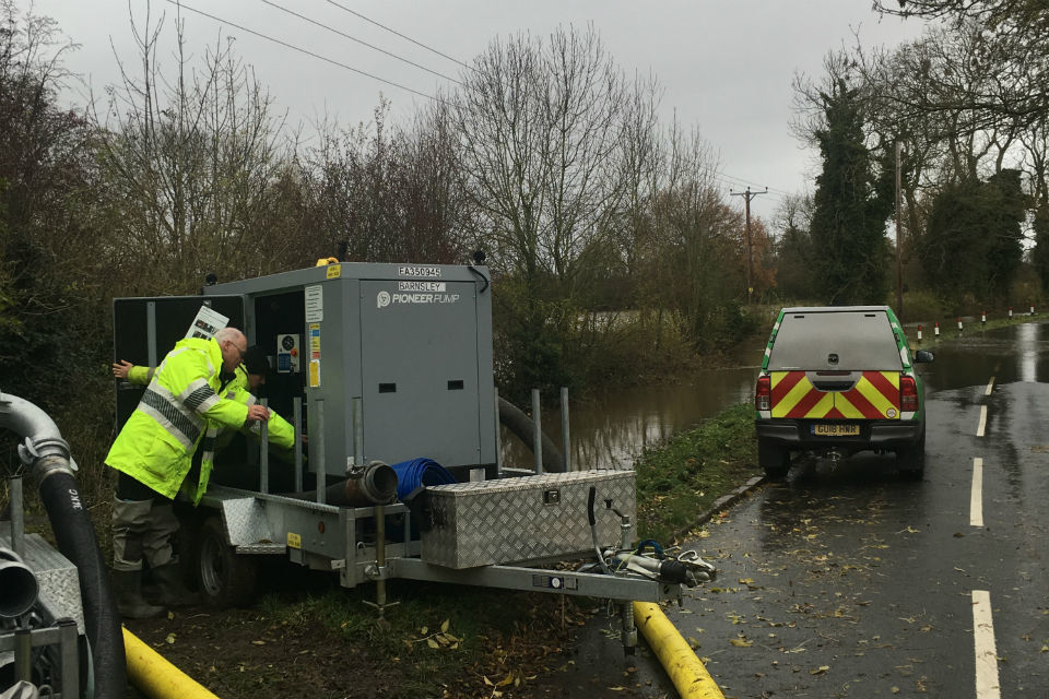Environment Agency teams help flooded communities recover