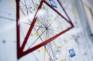 A map of the local area surrounding the Sellafield site