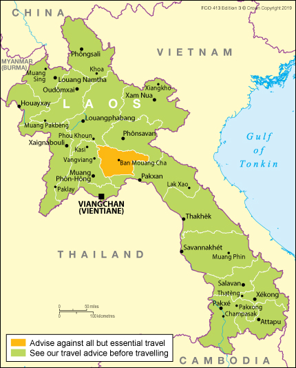laos travel advisory