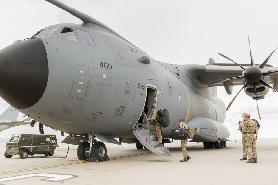 UK provides military assistance in search for missing Chilean Air Force aircraft