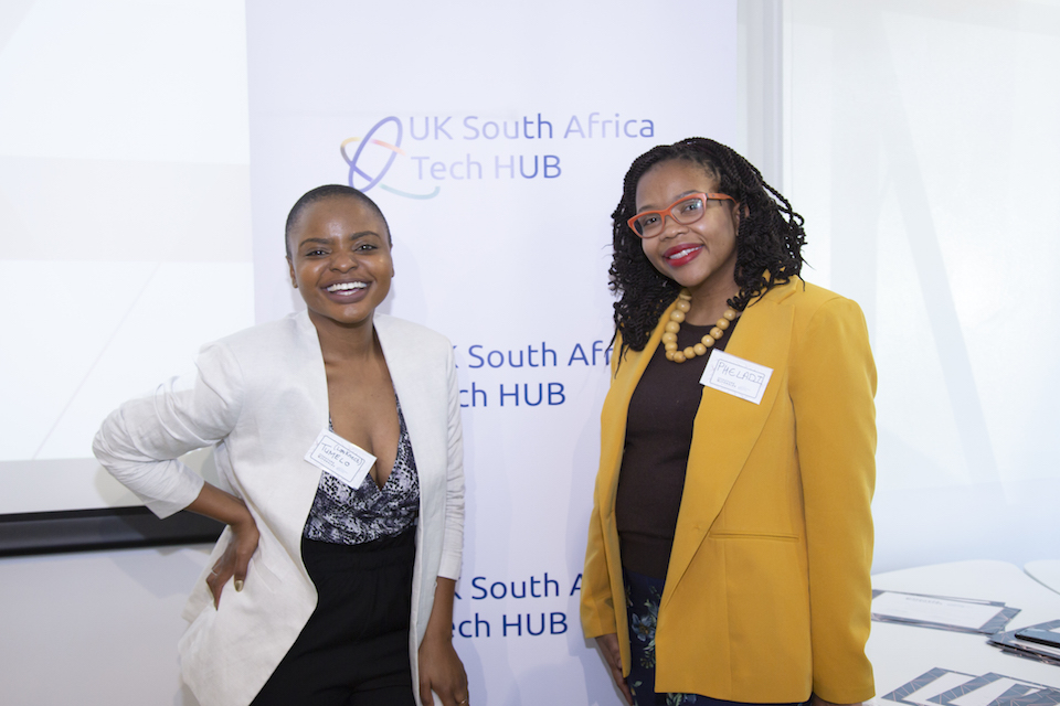 Tumelo and Pheladi at the Future Females Business School