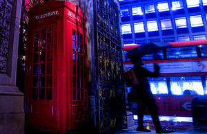 First telephone box