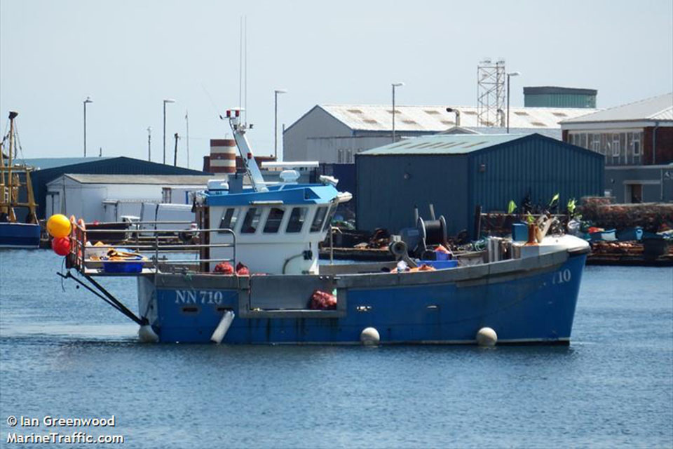 Fishing vessel Our Sarah Jane
