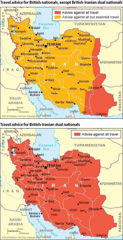 iran travel advisory 2023