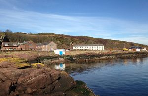 A view of Millport Marine Station