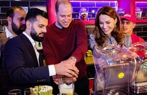 The Duke and Duchess of Cambridge visited Bradford - one of the UK’s most diverse cities - today to visit a number of projects supporting local communities.