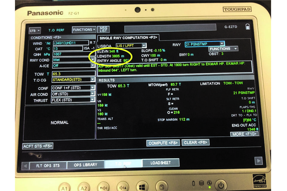 AAIB report: Airbus A320 214, takeoff with insufficient thrust to meet regulatory requirements