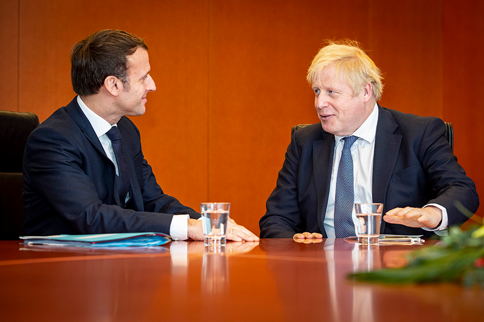 PM meeting with President Macron: 19 January 2020