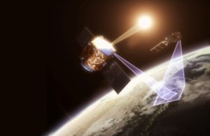 Artist's conception of TRUTHS satellite in orbit