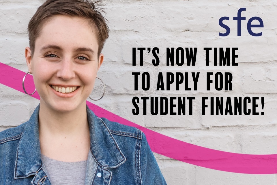 Students can apply now for 20/21 student finance