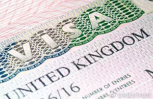 Sample of UK visa