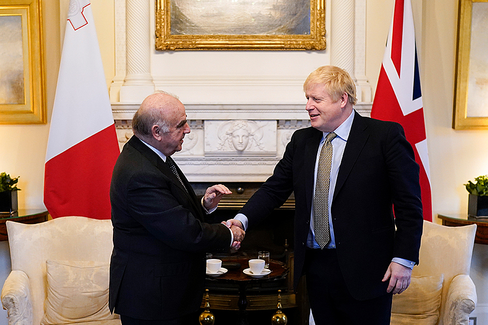 PM meeting with Malta's President: 5 March 2020