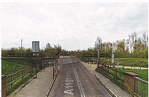 An artist's impression of what the barrier will look like.