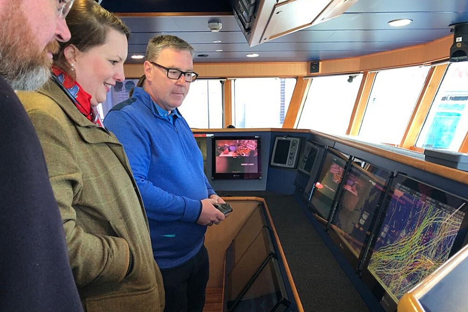 Fishing Minister visits Peterhead