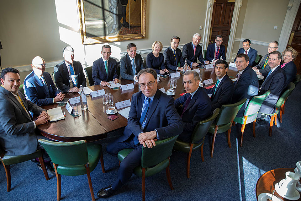 Chancellor and Bank of England Governor hold Coronavirus banking industry summit
