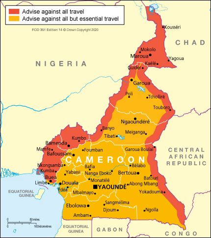 cameroon travel covid requirements