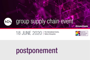 NDA Supply Chain Event is postponed
