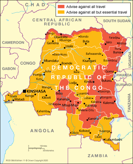 congo covid travel restrictions