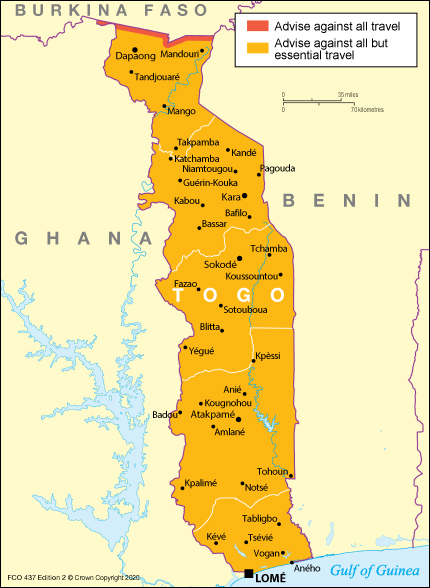 togo travel cdc