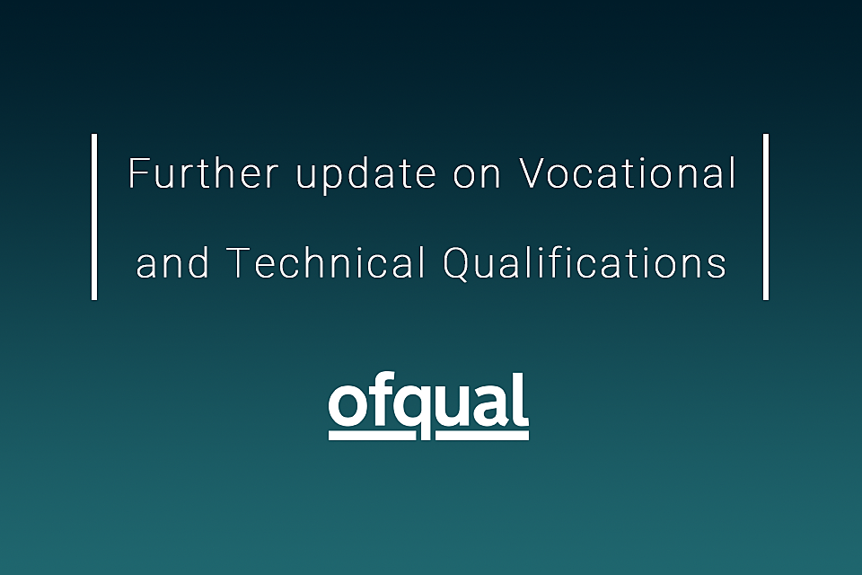 Awarding vocational and technical qualifications this summer
