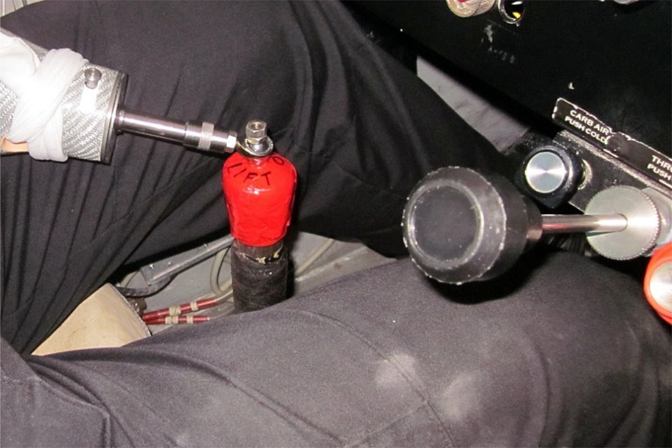 AAIB Report: Jodel D117A, heavy landing due to detachment of prosthesis