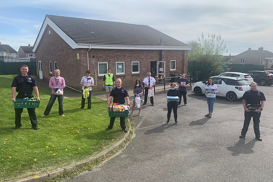 First ‘Foodbank Thursday’ success for new response team