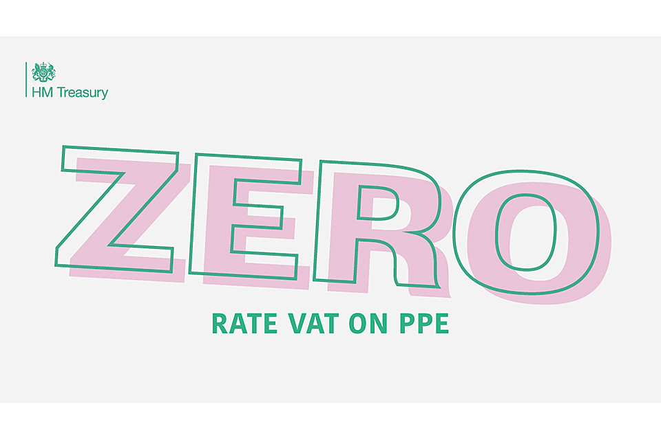 Treasury cut taxes to reduce PPE costs