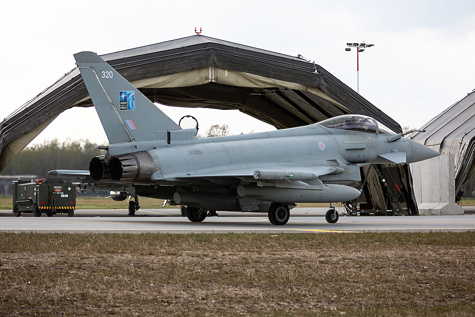 RAF Typhoons begin NATO Air Policing mission in Lithuania