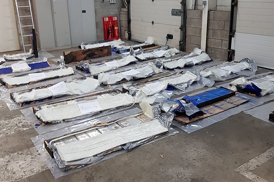 260 kilos of cocaine seized by Border Force at Coquelles