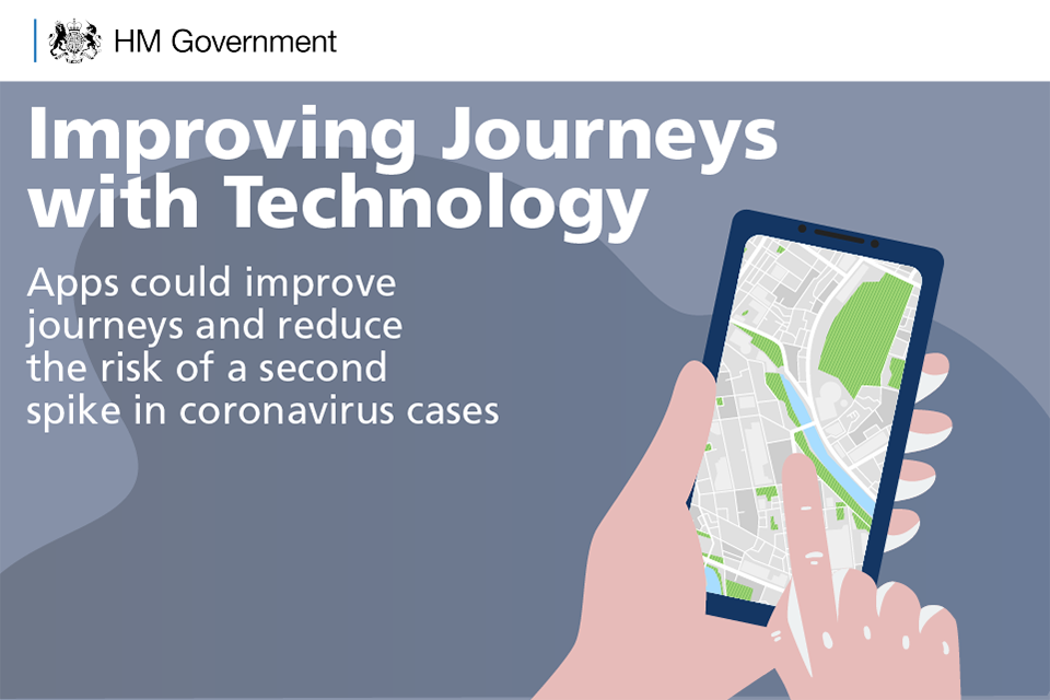 Apps could help people plan journeys better.
